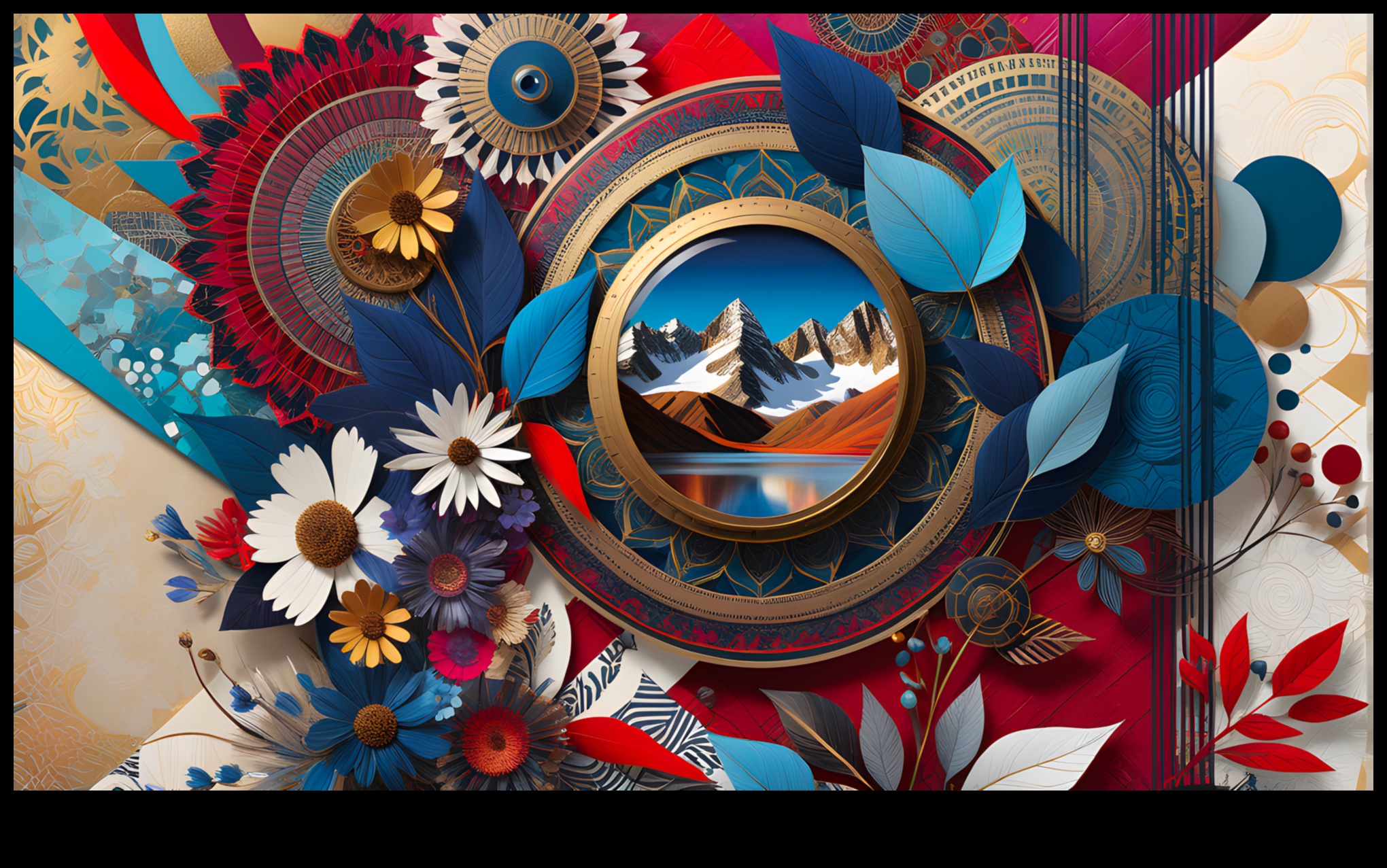 Mūsdienu kolāža, apvienojot materiālus un nozīmes, lai radītu jaunu mākslu 5 Mūsdienu kolāža: materiālu un nozīmju saplūšana