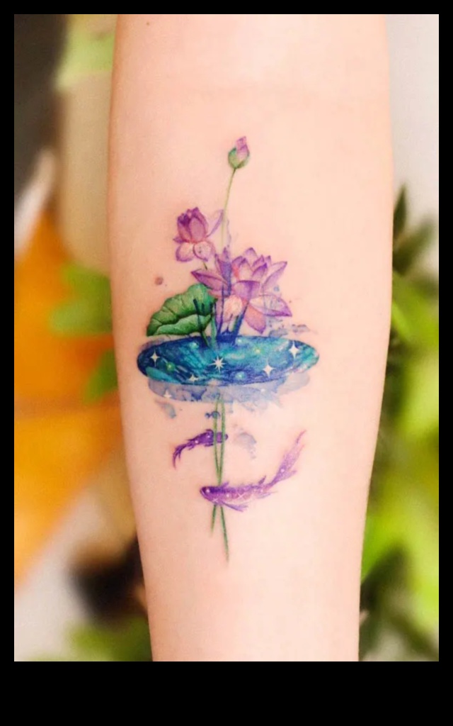 Šķidrais skaistums: izpētiet akvareļu tetovējumu eleganci