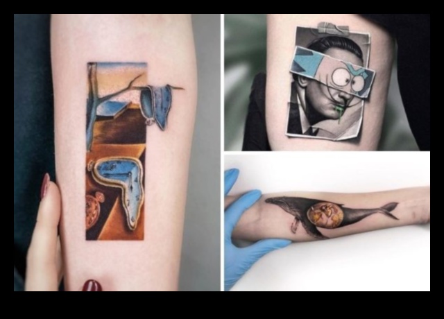 Tintes sapņi: sirreālas un tēlainas tetovējumu idejas