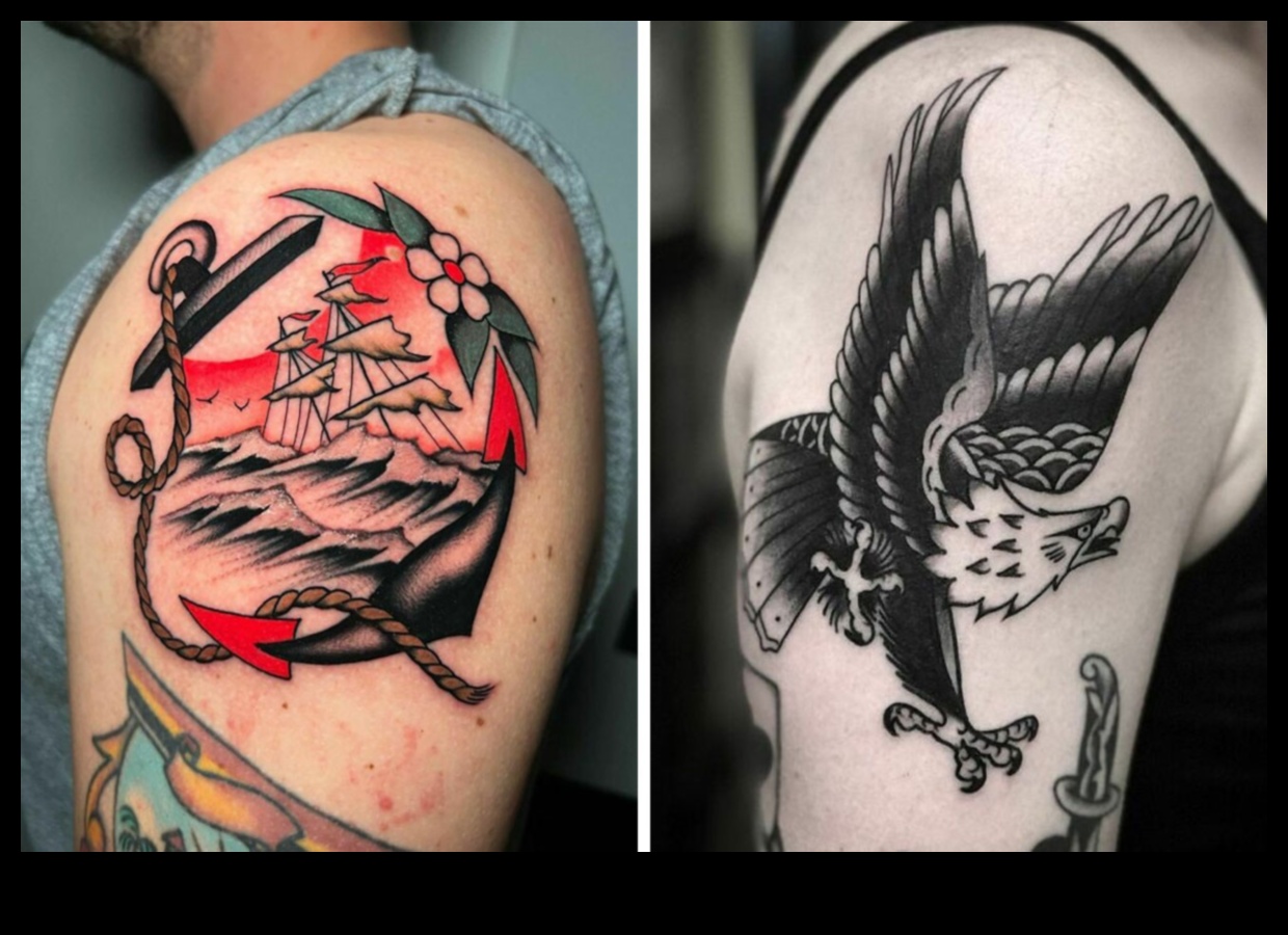 Laika cienījamas tradīcijas: klasiski tradicionālo tetovēšanas stili