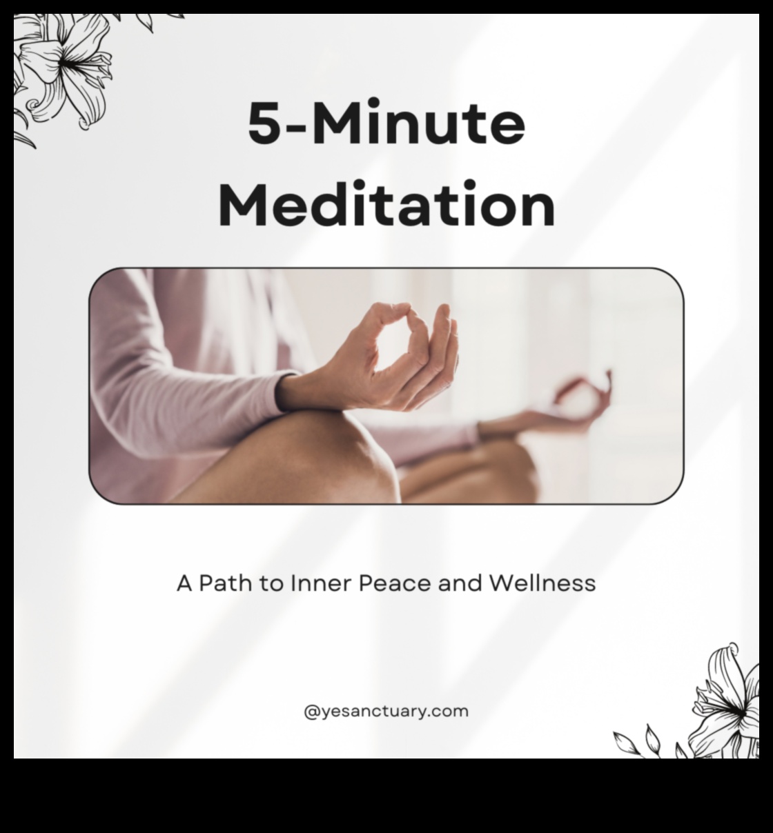 Mierīgs haosa vidū: garīgās labsajūtas veicināšana ar ikdienas meditāciju