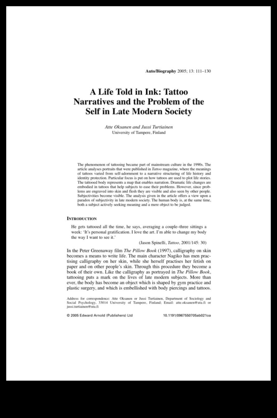 Ikoniski stāsti: atklāsmes simbolisko tetovējumu stāstos