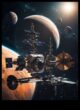 Astrālais brīnums Debesu spīduma brīnumu testēšana kosmiskajā telpā
