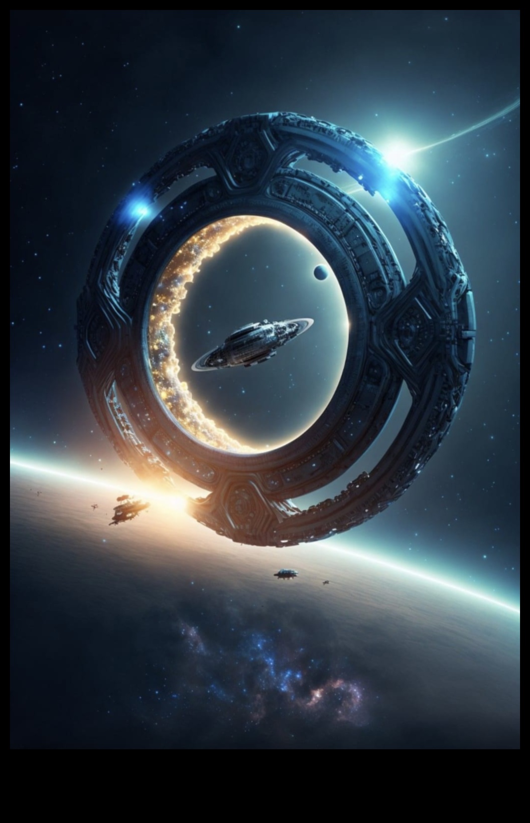 Ceļojums uz zvaigznēm uzlabotajā kosmosa kuģī milzīgajā nezināmajā 1 Debesu ceļojumi: uz uzlabotā kosmosa kuģa klāja plašajā nezināmajā