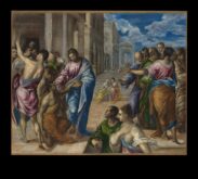 Eklektisks El Greco Domenikos Theotokopoulos daudzo stilu testēšana