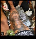 Epic Journeys kāju tetovējumi, kas stāsta stāstus