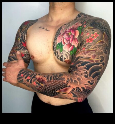 Mantojums pie ādas Tetovēšanas konvencija, kas izpētīta pareizi un mākslinieciski