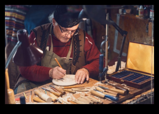 Otas un kalti Aprīkojums, kas veidoja seno mākslu